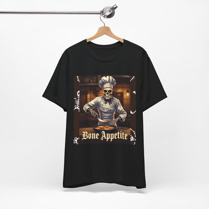 My Gothic Girl "Bone Appetite" Graphic T-Shirt Unisex Gothic Dark Fashion Casual Wear