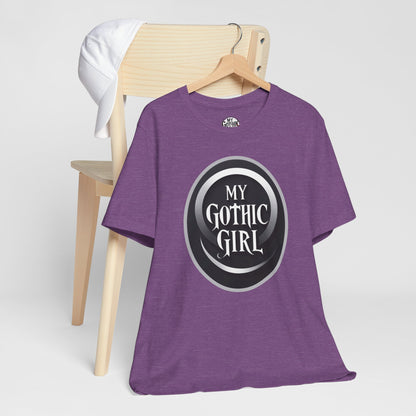 My Gothic Girl Poetic Goth Graphic Tee – Dark Alt Aesthetic Streetwear Fashion