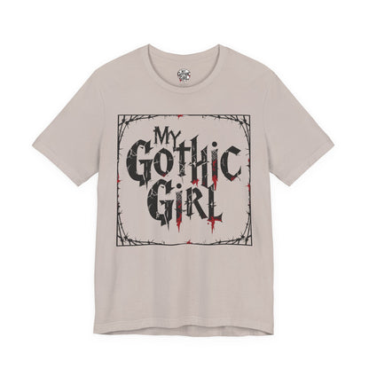 My Gothic Girl Graphic Poetic Goth Graphic Tee – My Gothic Girl