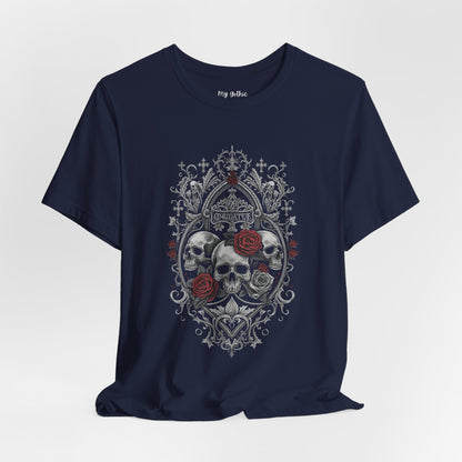 Skull & Roses Gothic Tee