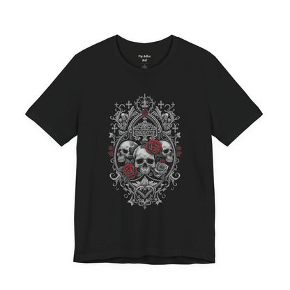 Skull & Roses Gothic Tee