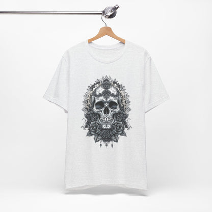 Gothic Skull Elegance T-Shirt