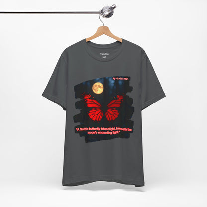 My Gothic Girl Graphic Tee – Whimsy Goth Streetwear, Dark Poetry Fashion, Alt Aesthetic Apparel