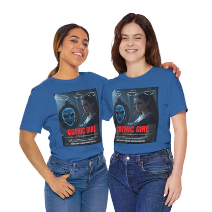 My Gothic Girl "Movie Poster" Graphic Tee – Gothic Streetwear, Whimsy Goth, Dark Poetry Alt Fashion