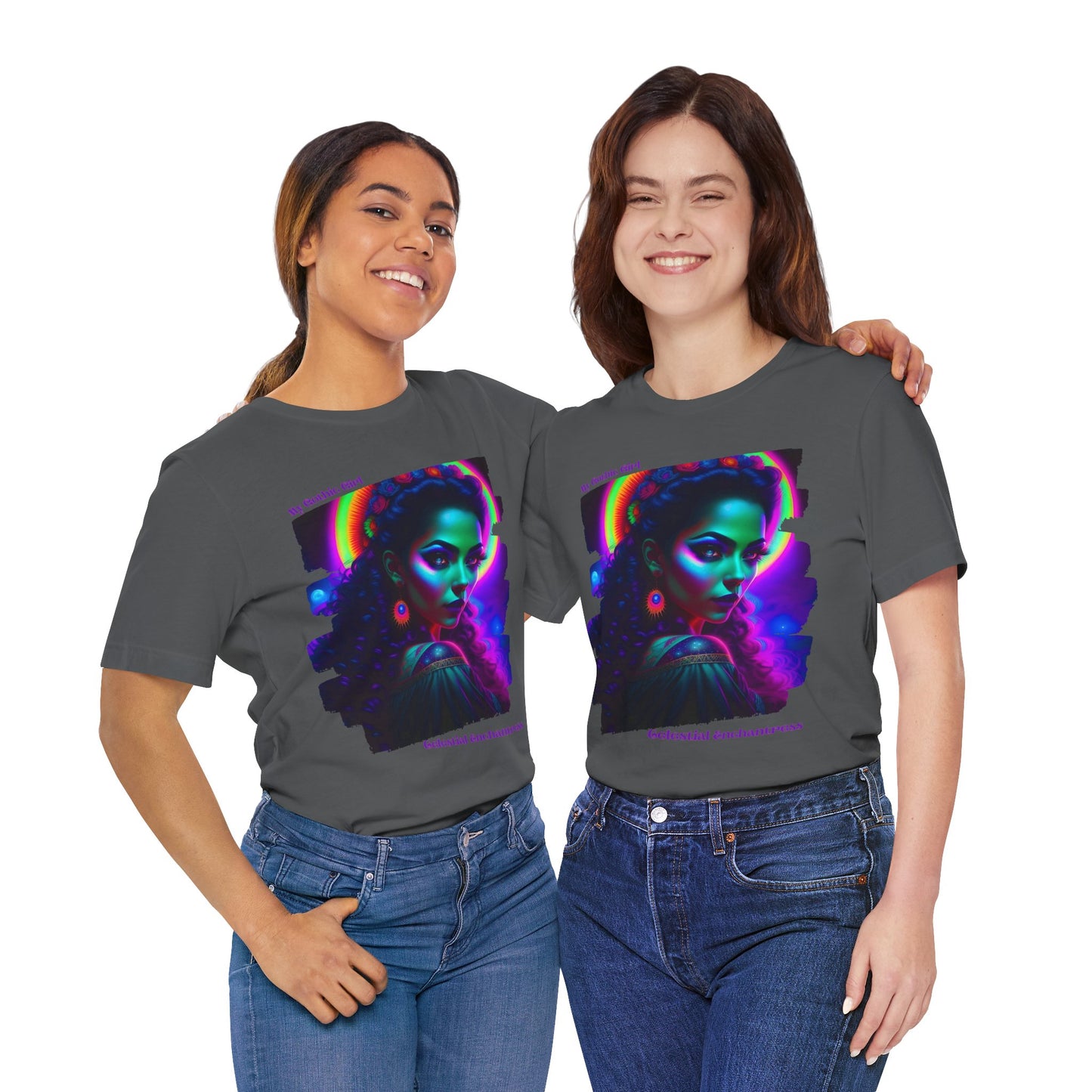 Celestial Enchantress Poetic Goth Graphic Tee – My Gothic Girl