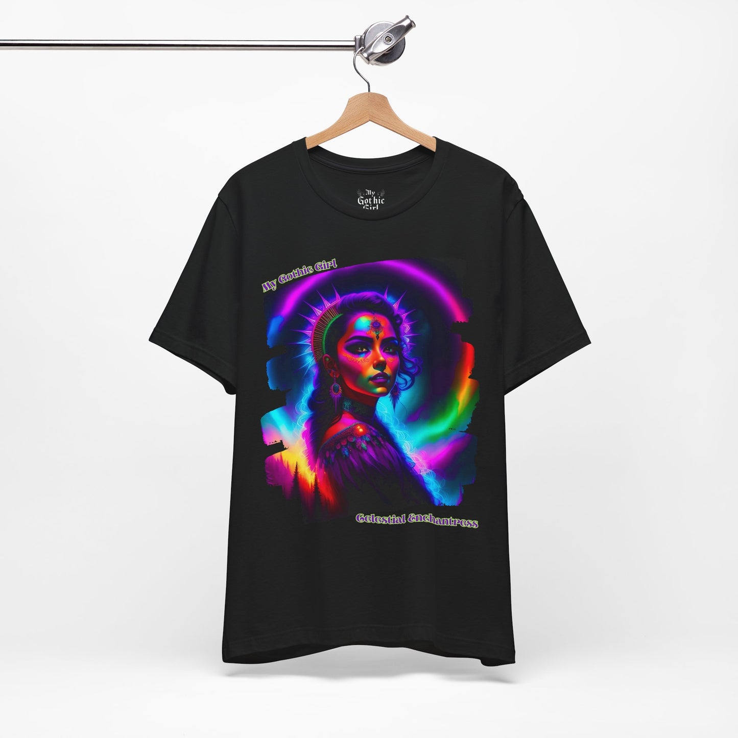 Celestial Enchantress Poetic Goth Graphic Tee – My Gothic Girl