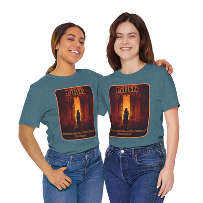 “Lilith  —  Eden’s Outcast, The Price of Freedom.” Graphic T-Shirt – Alt Aesthetic Poetic Goth Street-wear