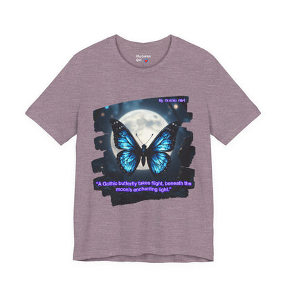 My Gothic Girl Graphic Tee – Whimsy Goth Streetwear, Dark Poetry Fashion, Alt Aesthetic Apparel
