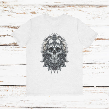 Gothic Skull Elegance T-Shirt