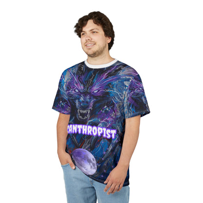 Lycanthropist Werewolf and Moon Gothic Graphic T-Shirt – Dark Romance All Over Print My Gothic Girl