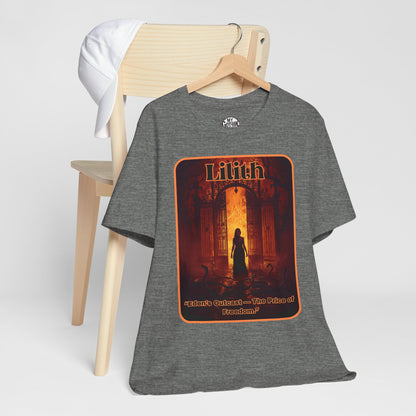 “Lilith  —  Eden’s Outcast, The Price of Freedom.” Graphic T-Shirt – Alt Aesthetic Poetic Goth Street-wear