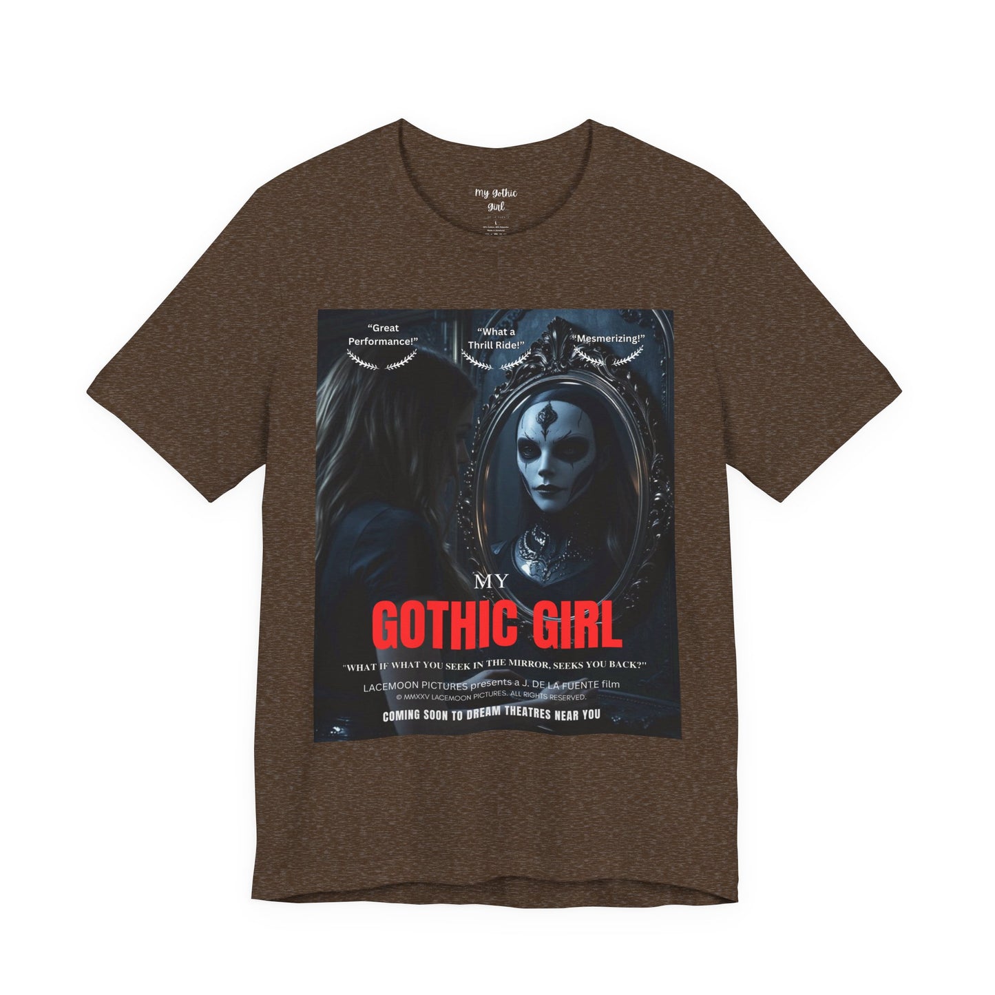 My Gothic Girl Graphic Tee – Whimsy Goth Streetwear, Dark Poetry Fashion, Alt Aesthetic Apparel