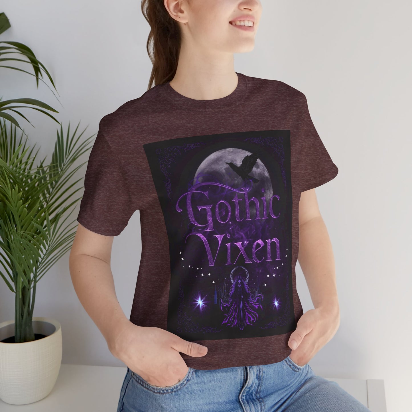 My Gothic Girl - "Gothic Vixen" Graphic T-Shirt – Alt Aesthetic Poetic Goth Street-wear