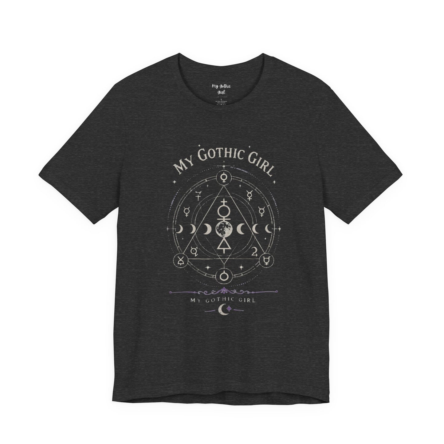 My Gothic Girl "The Alchemist" Gothic Design Short Sleeve T Shirt