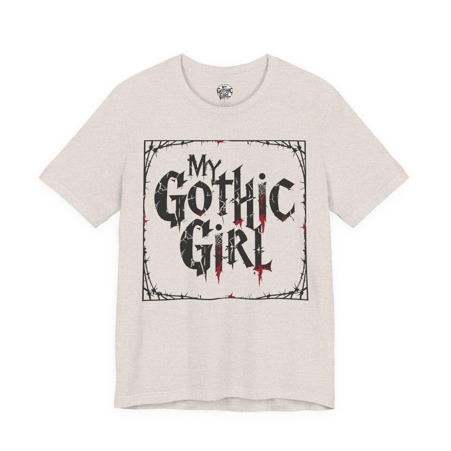 My Gothic Girl Graphic Poetic Goth Graphic Tee – My Gothic Girl