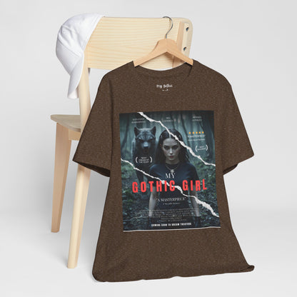 My Gothic Girl T-Shirt "Movie Poster" – Whimsy Goth Streetwear, Dark Poetry Fashion, Alt Aesthetic Apparel