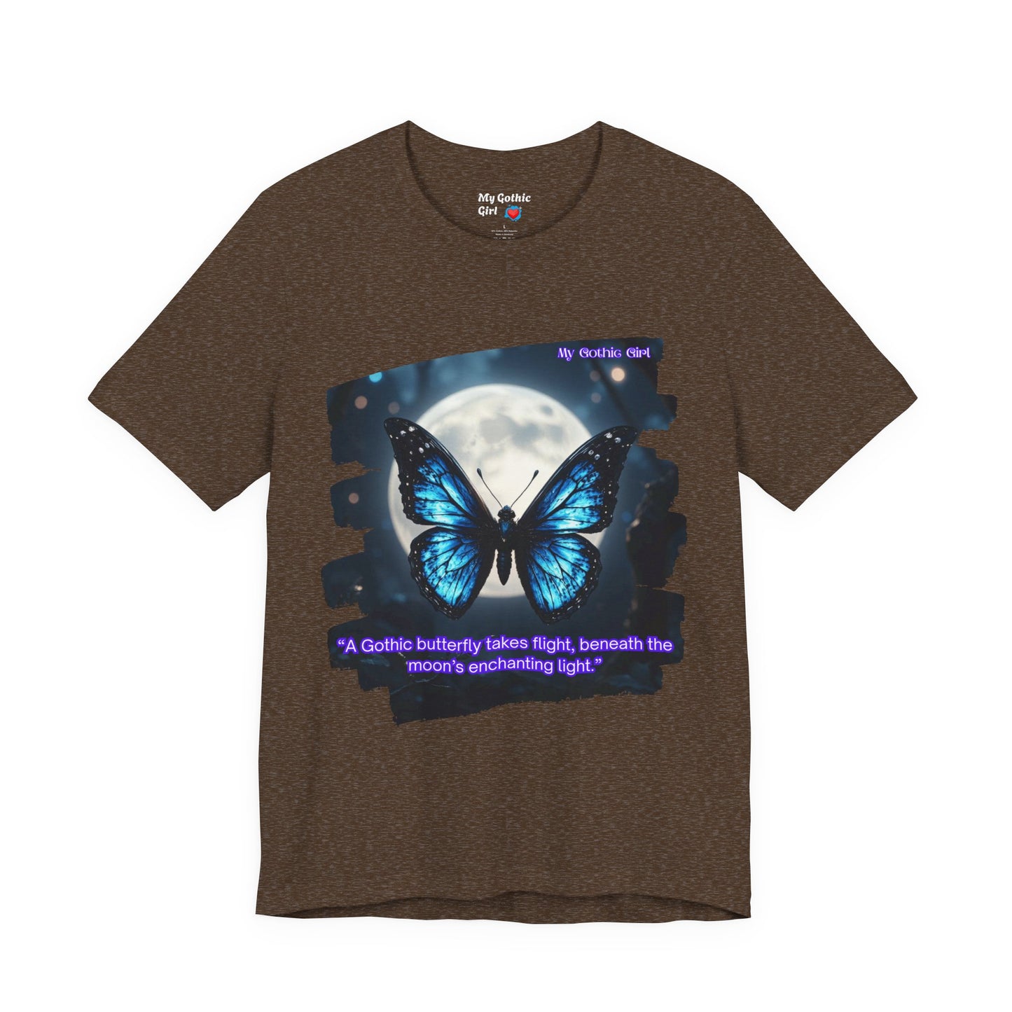 My Gothic Girl Graphic Tee – Whimsy Goth Streetwear, Dark Poetry Fashion, Alt Aesthetic Apparel