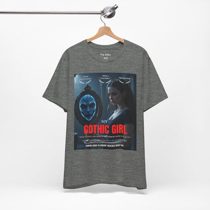 My Gothic Girl "Movie Poster" Graphic Tee – Gothic Streetwear, Whimsy Goth, Dark Poetry Alt Fashion