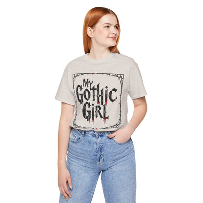 My Gothic Girl Graphic Poetic Goth Graphic Tee – My Gothic Girl