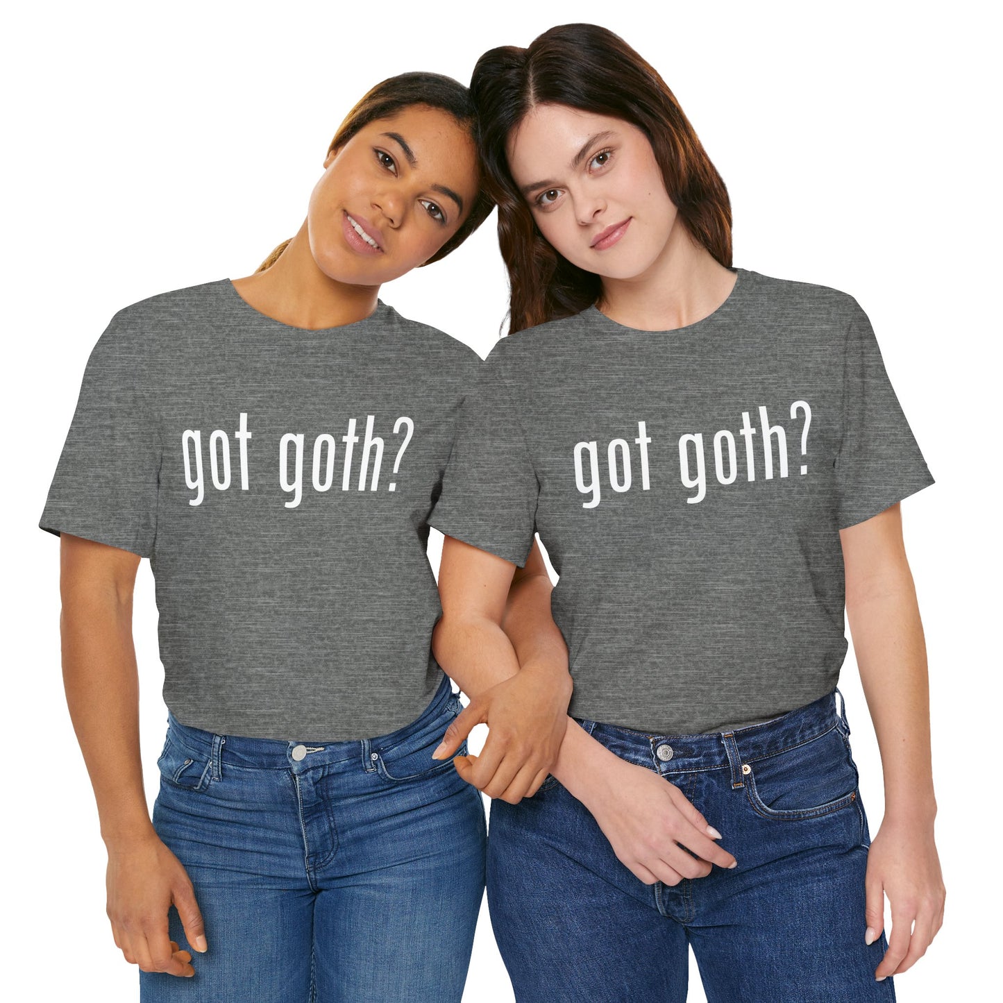 Gothic T-Shirts for Women & Men "got goth?" Dark Aesthetic & Alternative Tees – My Gothic Girl