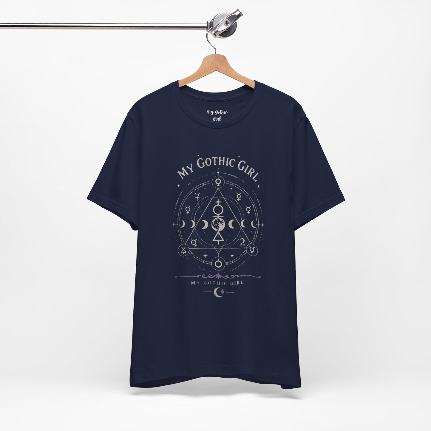My Gothic Girl "The Alchemist" Gothic Design Short Sleeve T Shirt