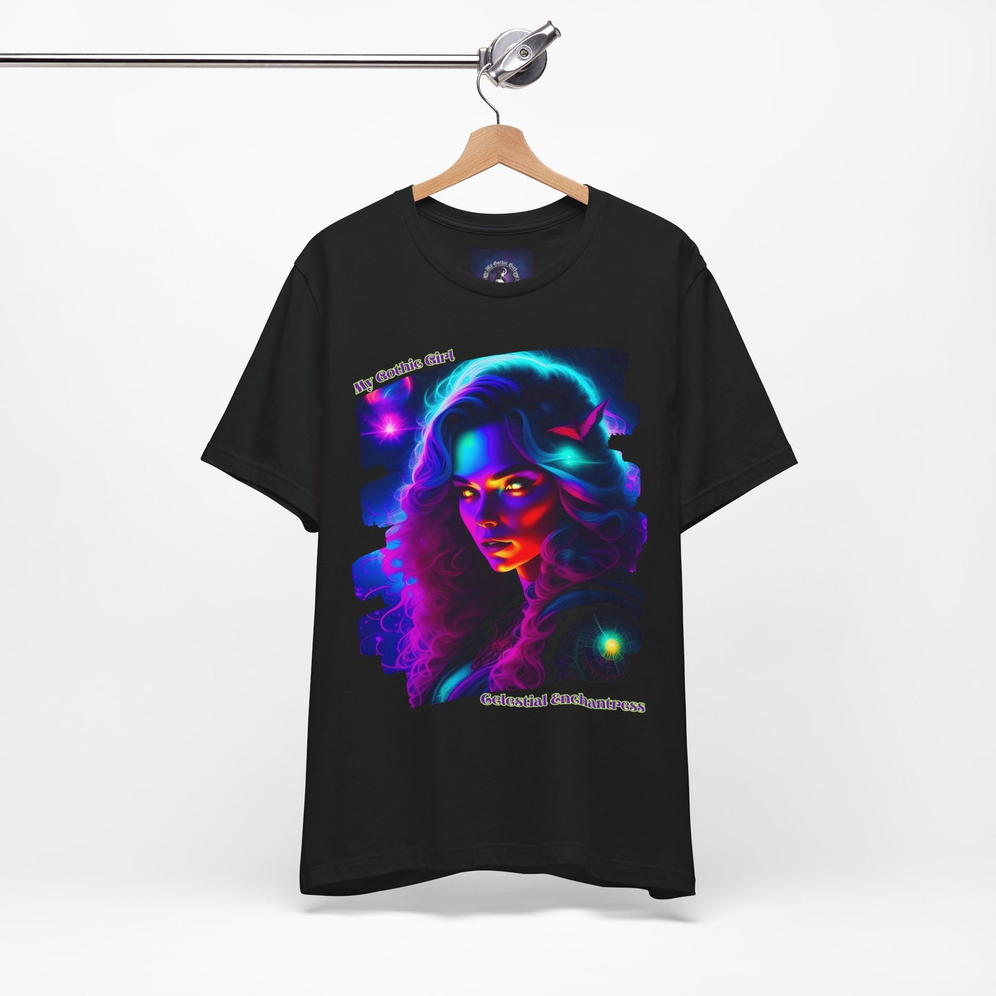 Celestial Enchantress Poetic Goth Graphic Tee – My Gothic Girl