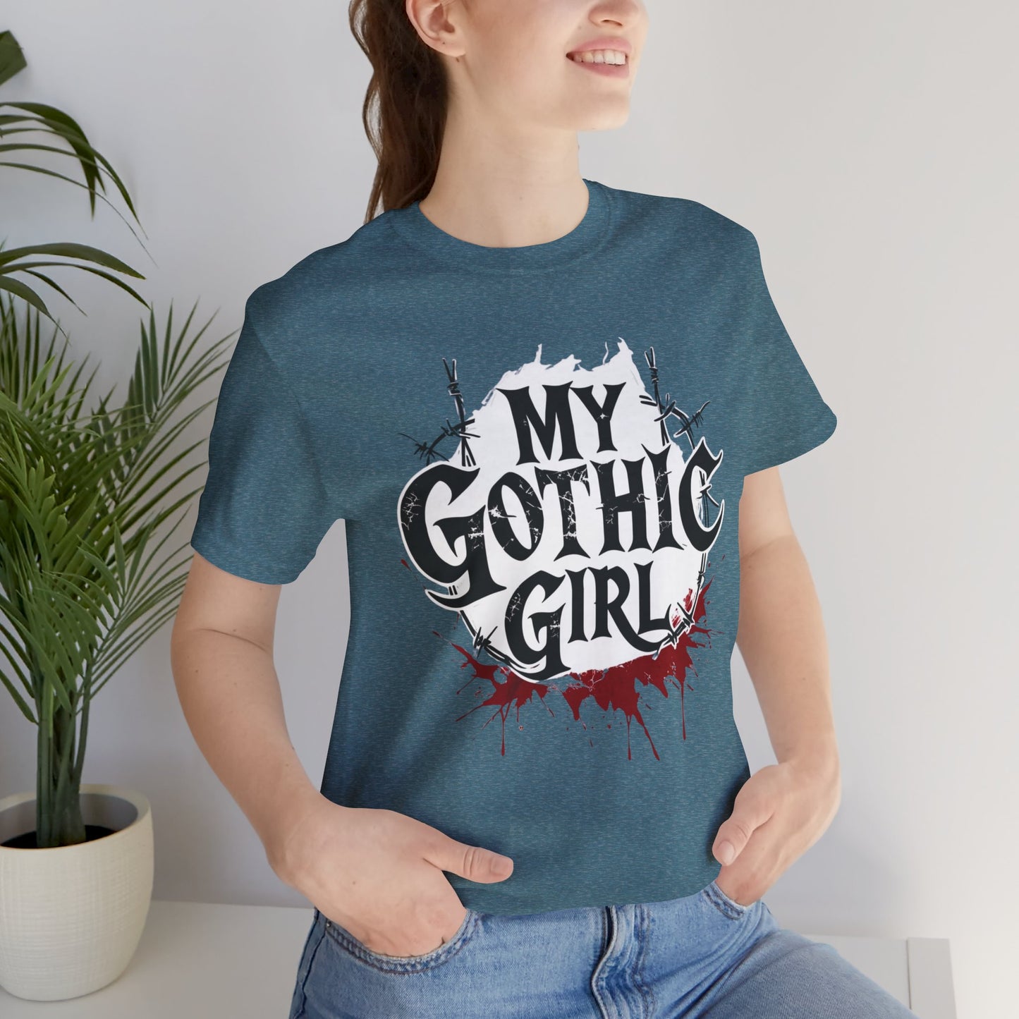 My Gothic Girl Graphic Poetic Goth Graphic Tee – My Gothic Girl