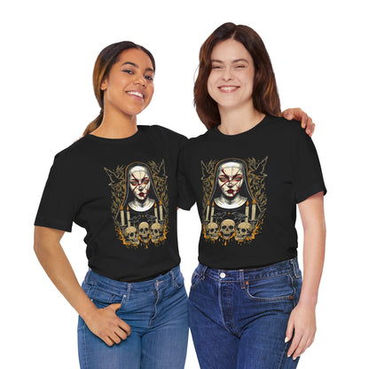 Nocturne Nun Gothic Pop Art T-Shirt