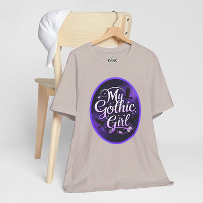 My Gothic Girl Poetic Goth Graphic Tee – Dark Alt Aesthetic Streetwear Fashion