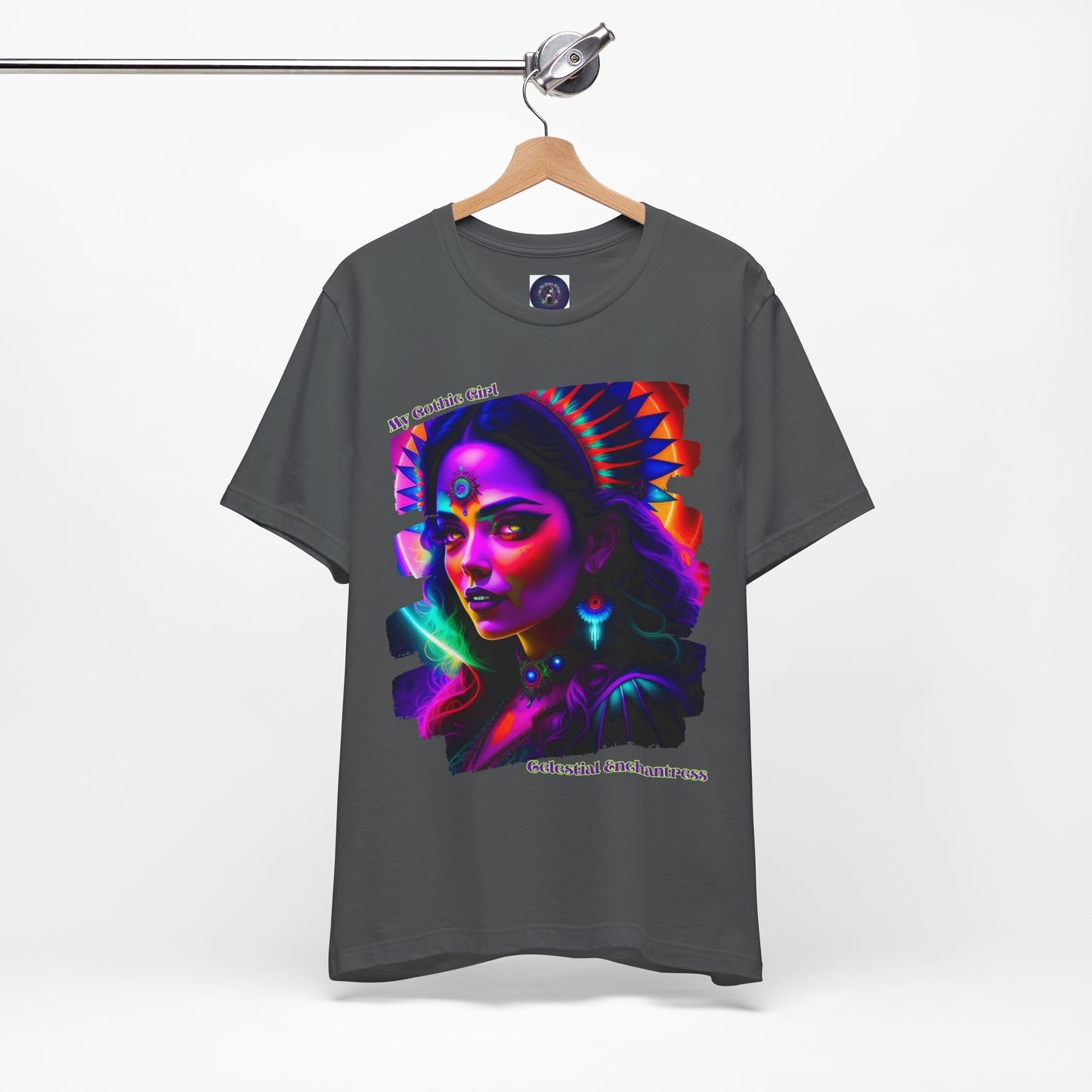 Celestial Enchantress Poetic Goth Graphic Tee – My Gothic Girl