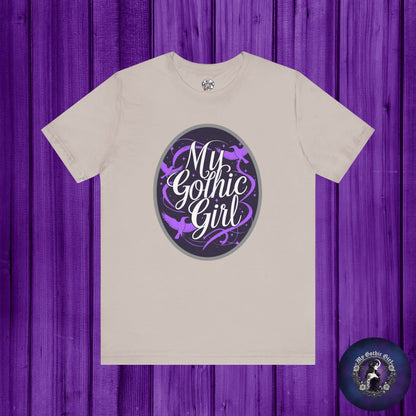 My Gothic Girl Poetic Goth Graphic Tee – Dark Alt Aesthetic Streetwear Fashion
