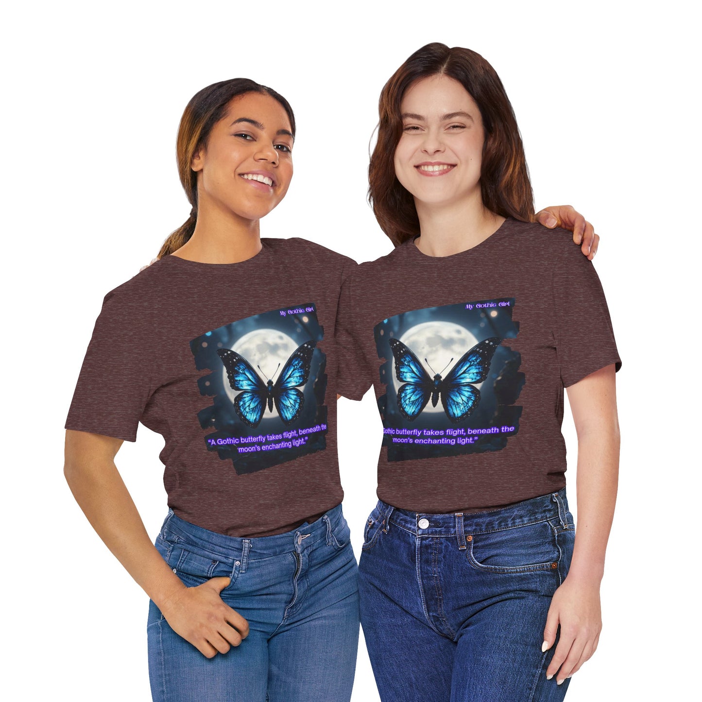 My Gothic Girl Graphic Tee – Whimsy Goth Streetwear, Dark Poetry Fashion, Alt Aesthetic Apparel