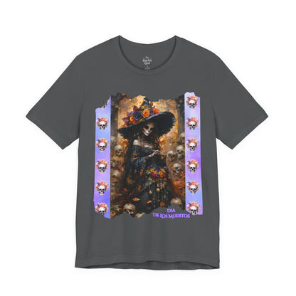 My Gothic Girl Dia De Los Muertos Graphic Tee – Gothic Streetwear, Whimsy Goth, Dark Poetry Alt Fashion