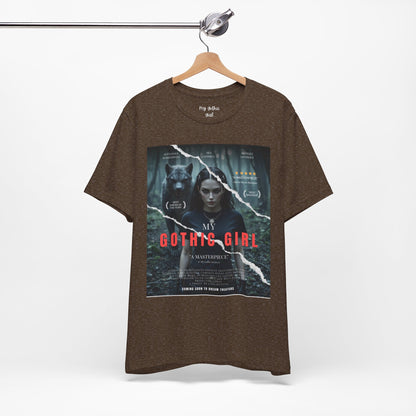 My Gothic Girl T-Shirt "Movie Poster" – Whimsy Goth Streetwear, Dark Poetry Fashion, Alt Aesthetic Apparel