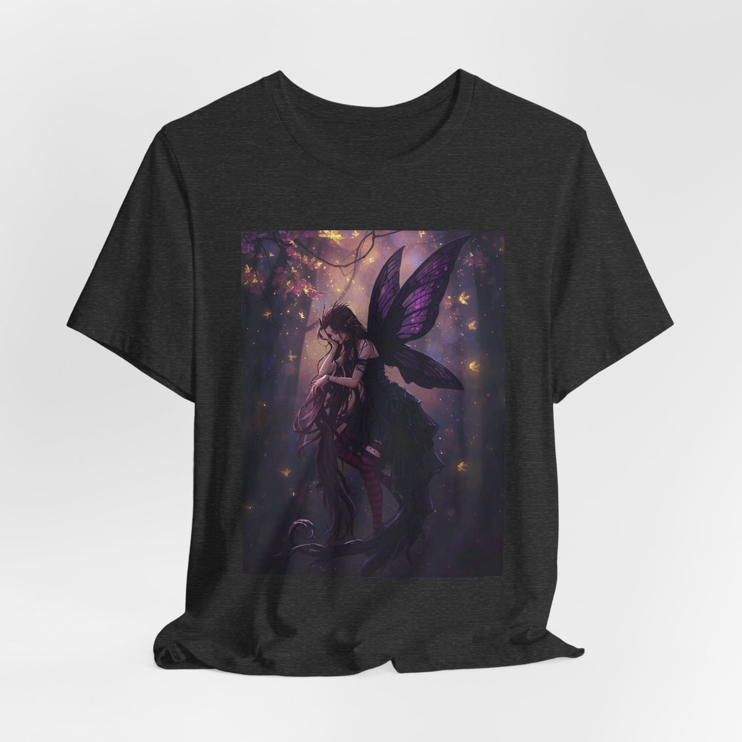 My Gothic Girl "Gothic Fairy" Graphic T-Shirt Unisex Gothic Dark Fashion Casual Wear