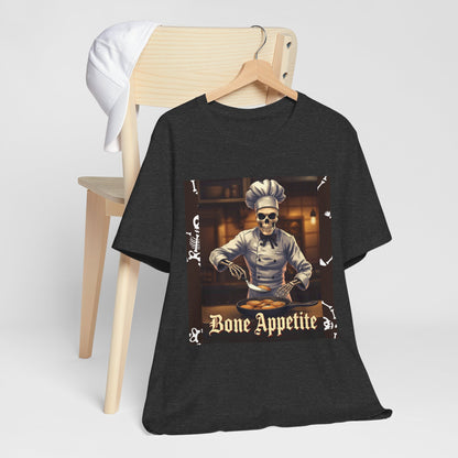 My Gothic Girl "Bone Appetite" Graphic T-Shirt Unisex Gothic Dark Fashion Casual Wear