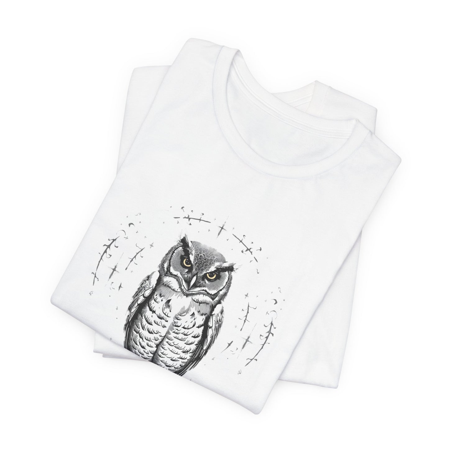 Gothic Watcher Owl - Graphic Tee