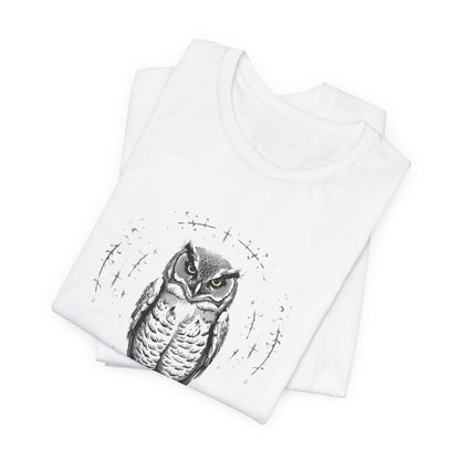 Gothic Watcher Owl - Graphic Tee