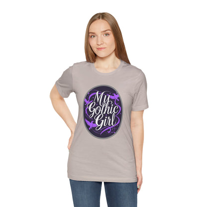 My Gothic Girl Poetic Goth Graphic Tee – Dark Alt Aesthetic Streetwear Fashion