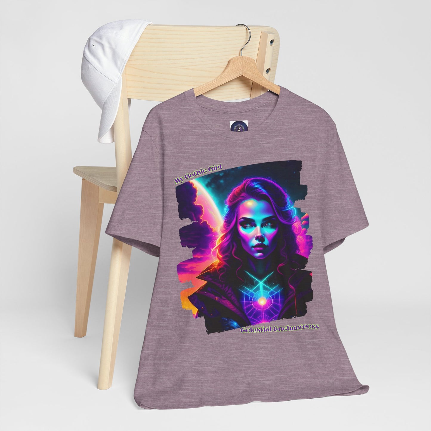 Celestial Enchantress Poetic Goth Graphic Tee – My Gothic Girl