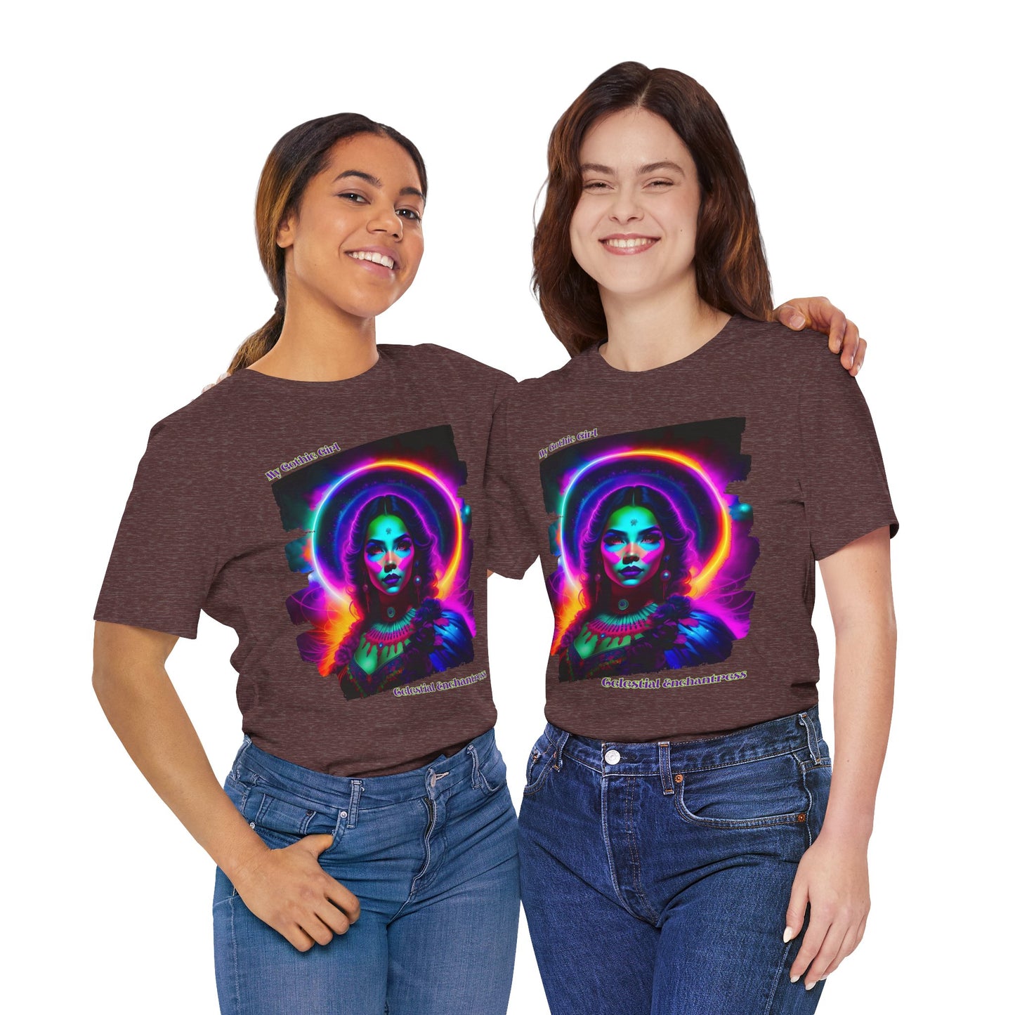 Celestial Enchantress Poetic Goth Graphic Tee – My Gothic Girl