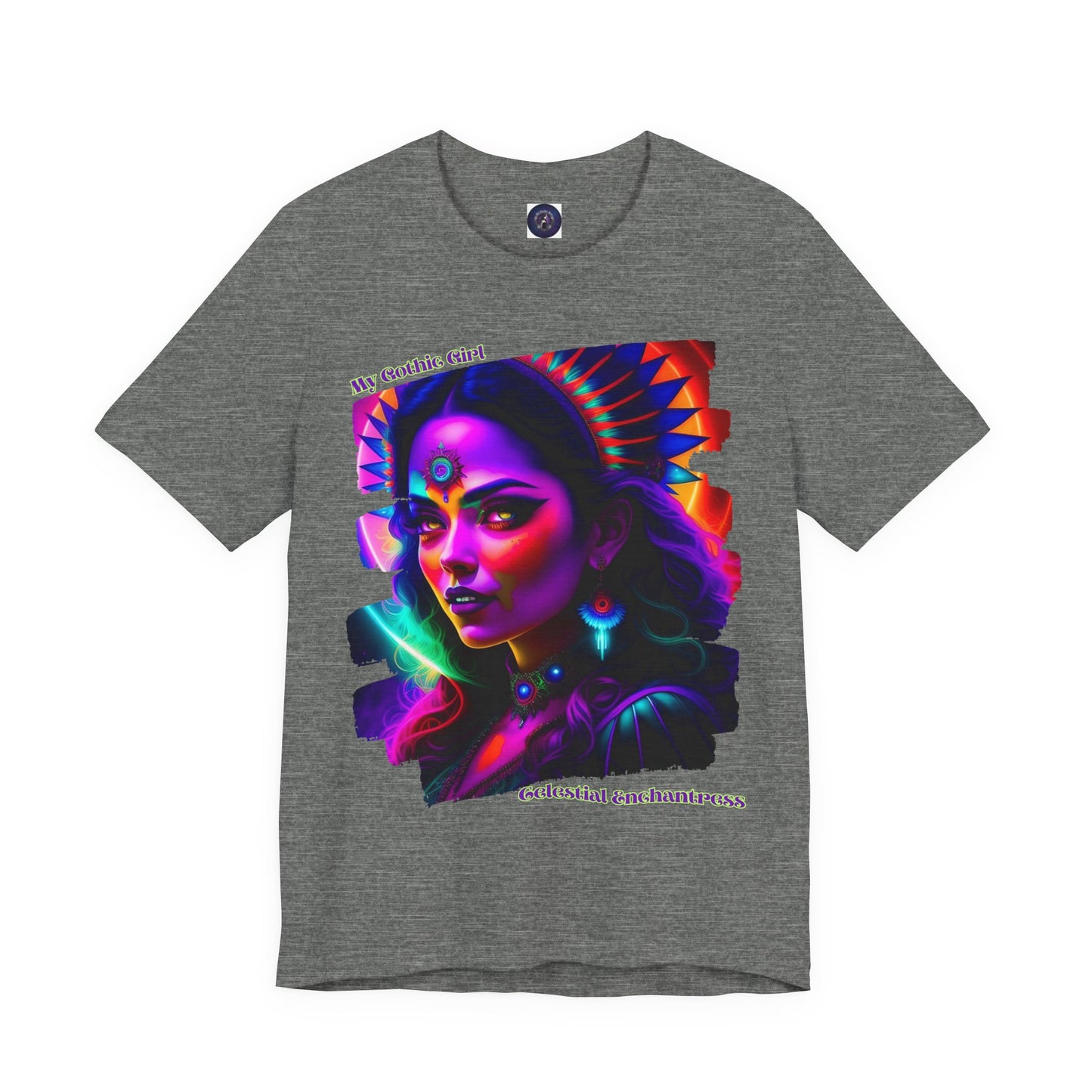 Celestial Enchantress Poetic Goth Graphic Tee – My Gothic Girl
