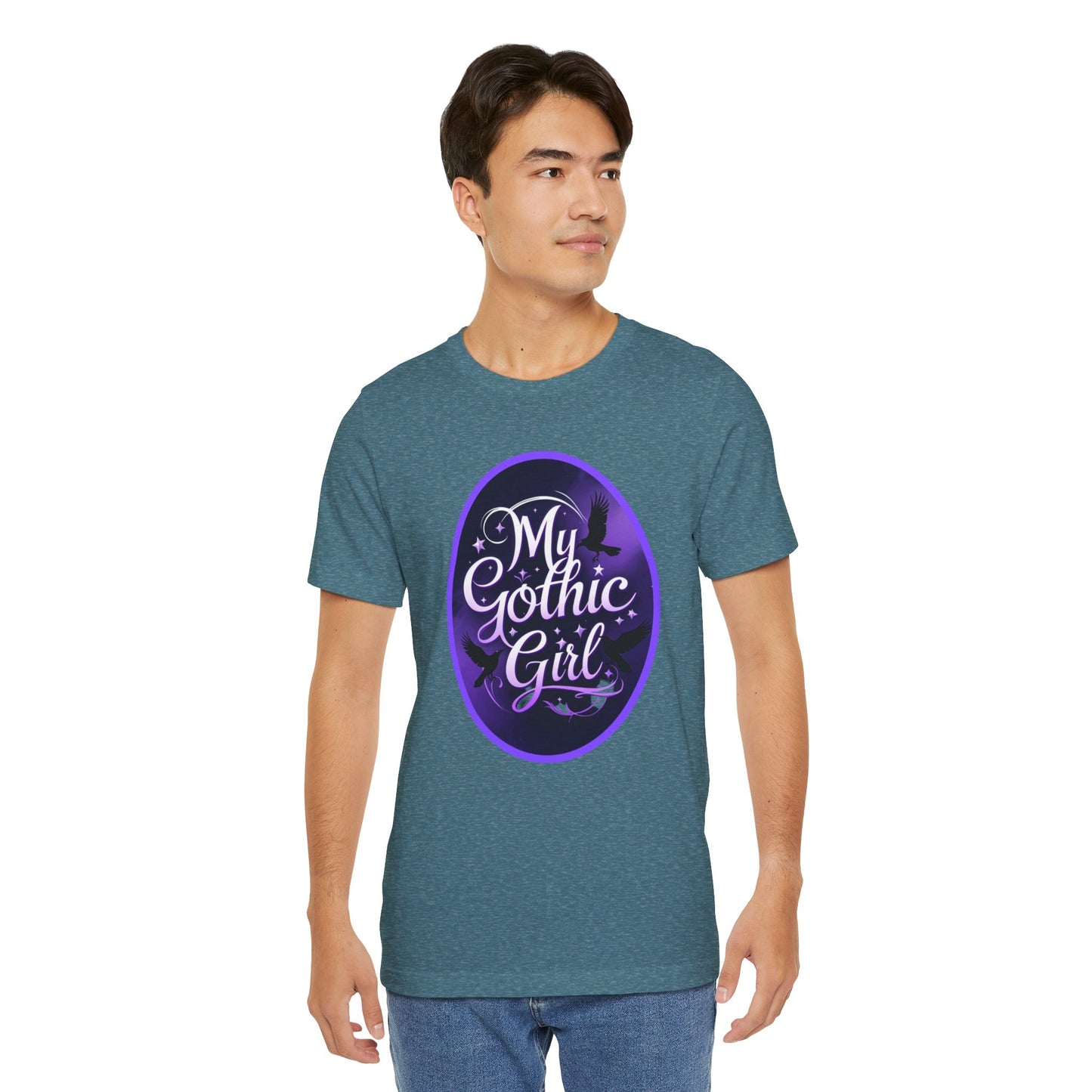 My Gothic Girl Poetic Goth Graphic Tee – Dark Alt Aesthetic Streetwear Fashion