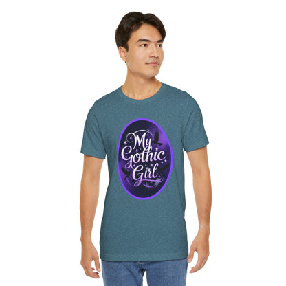 My Gothic Girl Poetic Goth Graphic Tee – Dark Alt Aesthetic Streetwear Fashion