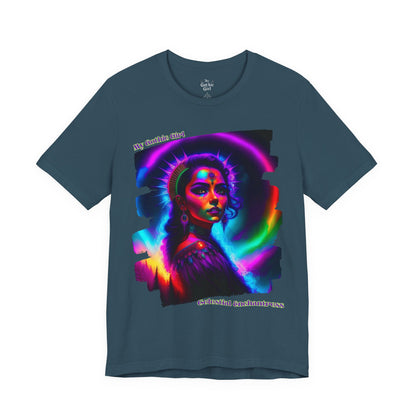 Celestial Enchantress Poetic Goth Graphic Tee – My Gothic Girl