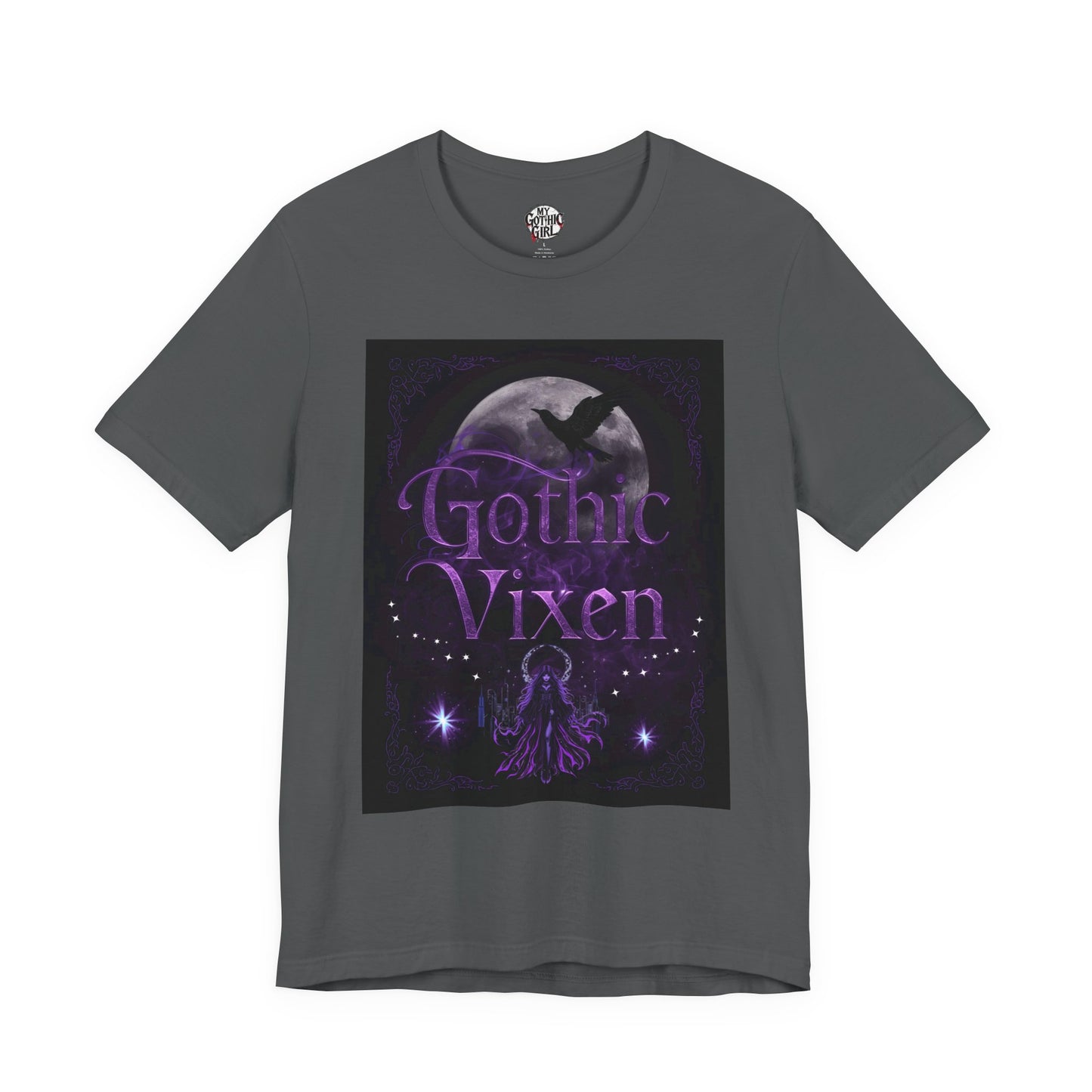 My Gothic Girl - "Gothic Vixen" Graphic T-Shirt – Alt Aesthetic Poetic Goth Street-wear