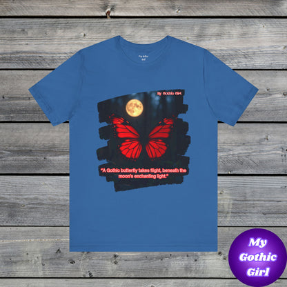 My Gothic Girl Graphic Tee – Whimsy Goth Streetwear, Dark Poetry Fashion, Alt Aesthetic Apparel
