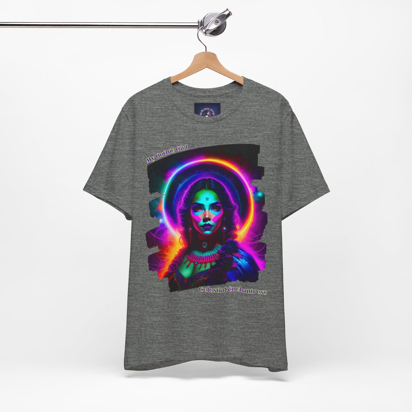 Celestial Enchantress Poetic Goth Graphic Tee – My Gothic Girl