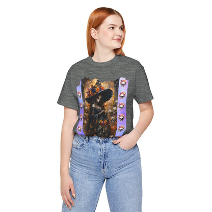My Gothic Girl Dia De Los Muertos Graphic Tee – Gothic Streetwear, Whimsy Goth, Dark Poetry Alt Fashion