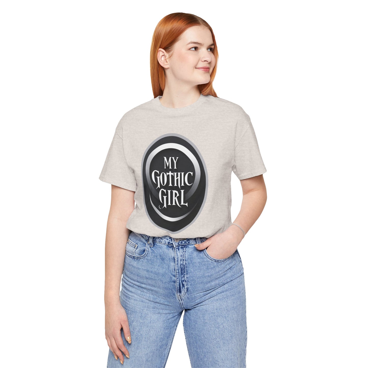 My Gothic Girl Poetic Goth Graphic Tee – Dark Alt Aesthetic Streetwear Fashion